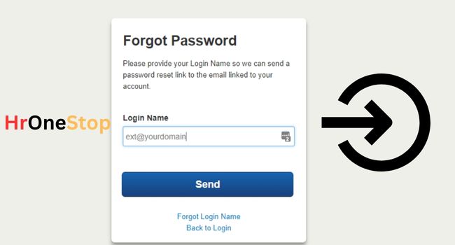 HrOneStop Forgot password